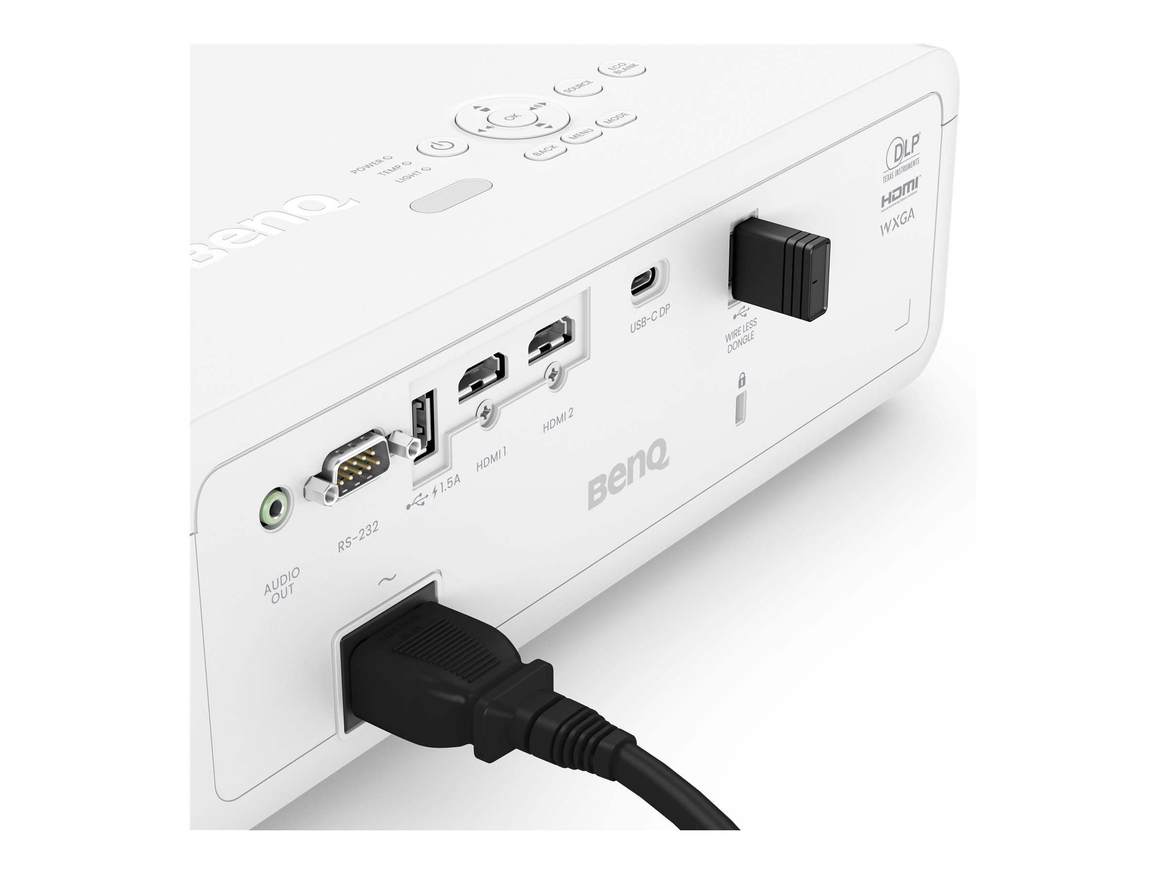 BenQ LW650 - DLP-Projektor - tragbar - 3D - weiß