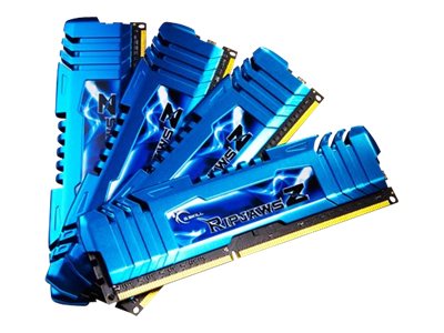 G.Skill Ripjaws Z Series F3-2400C11Q-32GZM - DDR3 - Kit - 32 GB: 4 x 8 GB - DIMM 240-PIN - 2400 MHz / PC3-19200 - ungepuffert