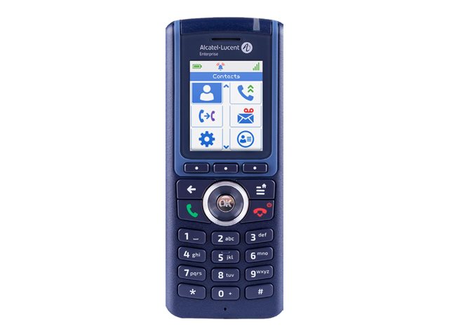Alcatel-Lucent Enterprise 8234 - Schnurloses Digitaltelefon - IP-DECTGAP - dreiweg Anruffunktion - Blau