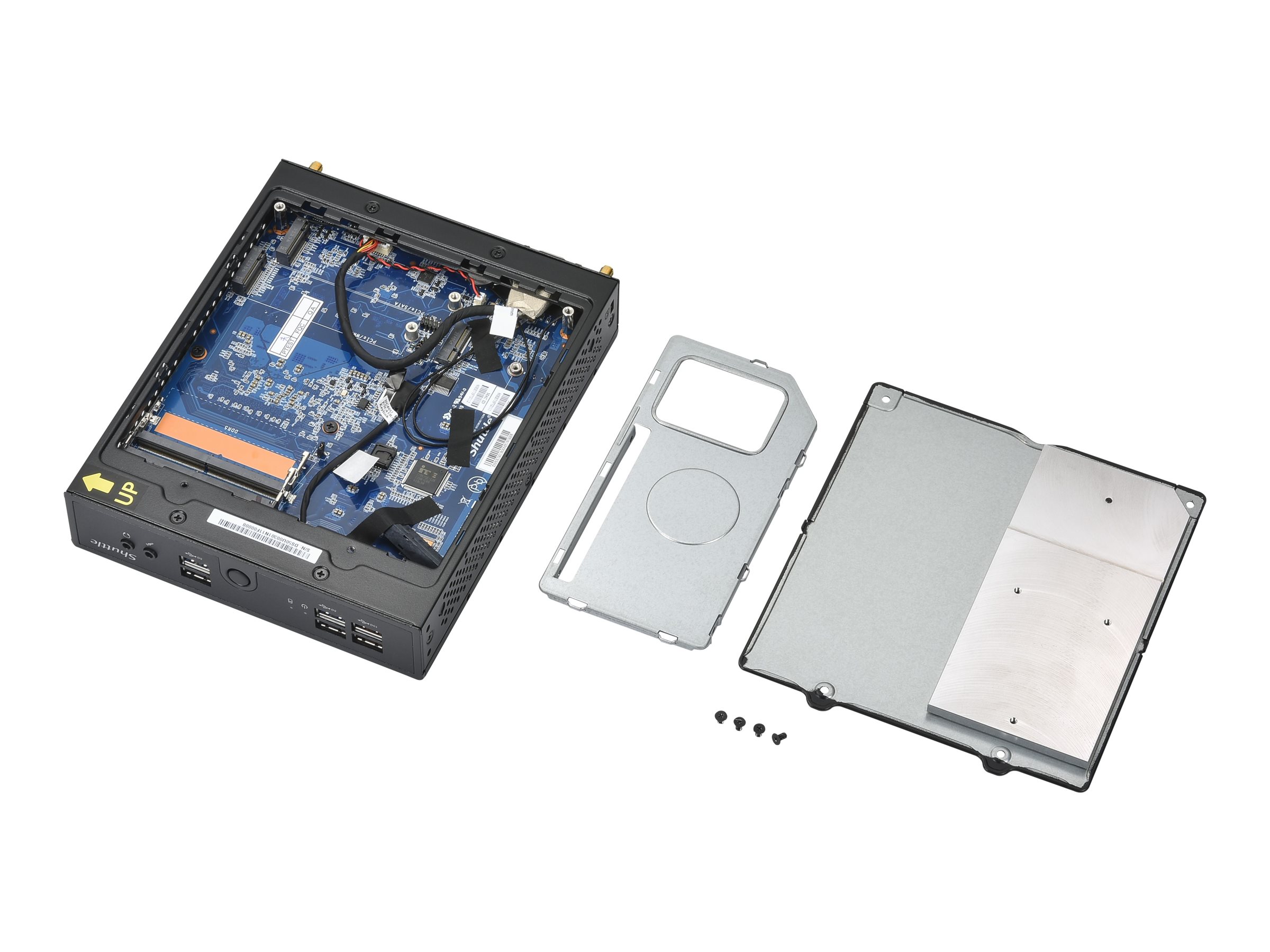 Shuttle XPC slim DS50U5 - Slim-PC - Core i5 1335U 1.3 GHz - 0 GB - keine HDD