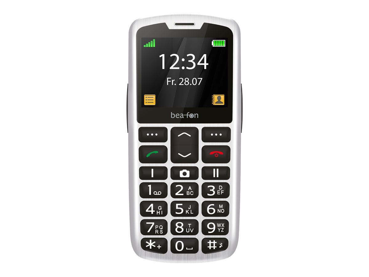 Bea-fon Silver Line SL260 - Silver/Black - Feature Phone - GSM