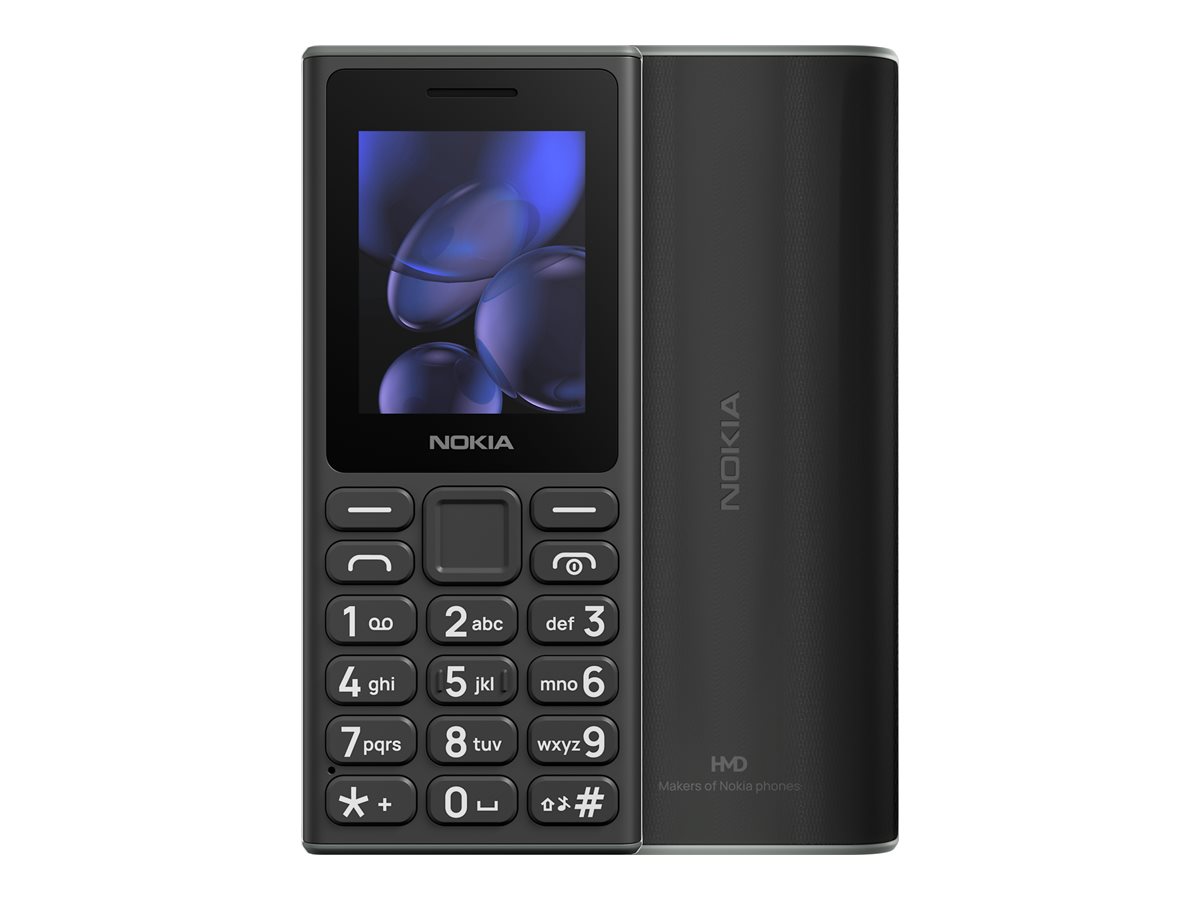 Nokia 105 (2024) - Schwarz - Feature Phone - 4 MB - GSM