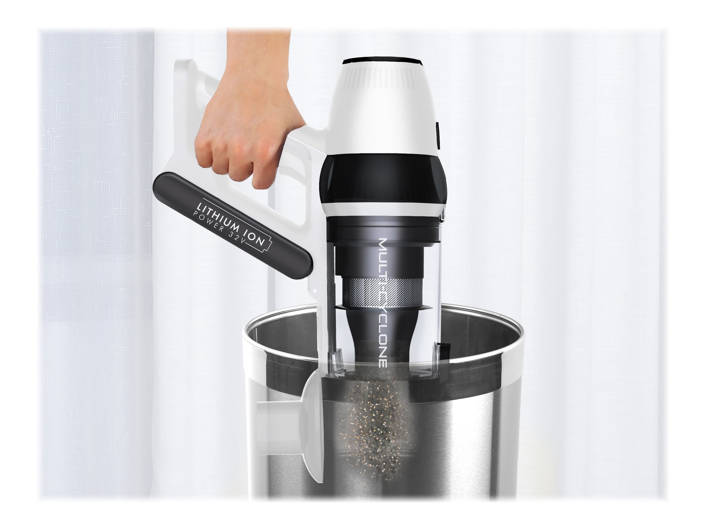 Trisa Quick Clean Professional T9670 - Staubsauger - schnurlos - Stange kurz/Handgerät