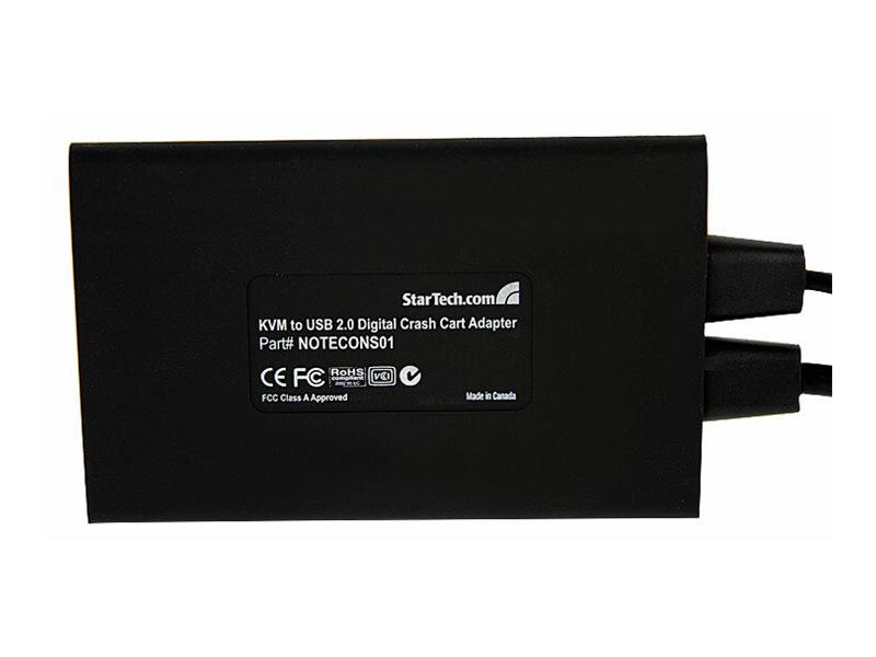 StarTech.com Tragbarer KVM Konsolen auf USB 2.0 Laptop Adapter - KVM-Switch - 1 Anschlüsse