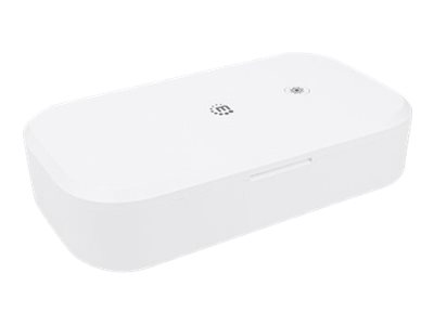 Manhattan UV Phone Sanitizer (Clearance Pricing)
Integrated UV LEDs to eliminate germs
viruses and bacteria
Quick 1-minute or 5-minute cleaning cycle
Auto-off UV light when opened
White
Three Year Warranty
Retail Box - UV-Desinfektionskammer für Handy