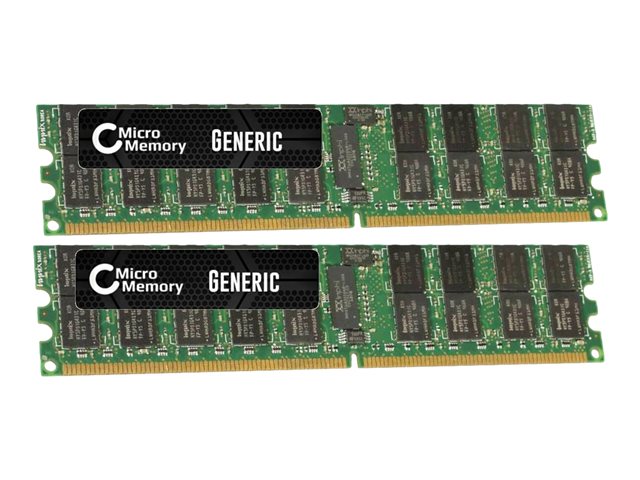 CoreParts - DDR2 - Kit - 8 GB: 2 x 4 GB - DIMM 240-PIN - 667 MHz / PC2-5300 - registriert