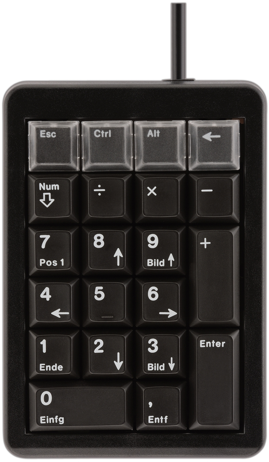 CHERRY Keypad G84-4700 - Tastenfeld - Deutsch - Schwarz Eingabegerät
