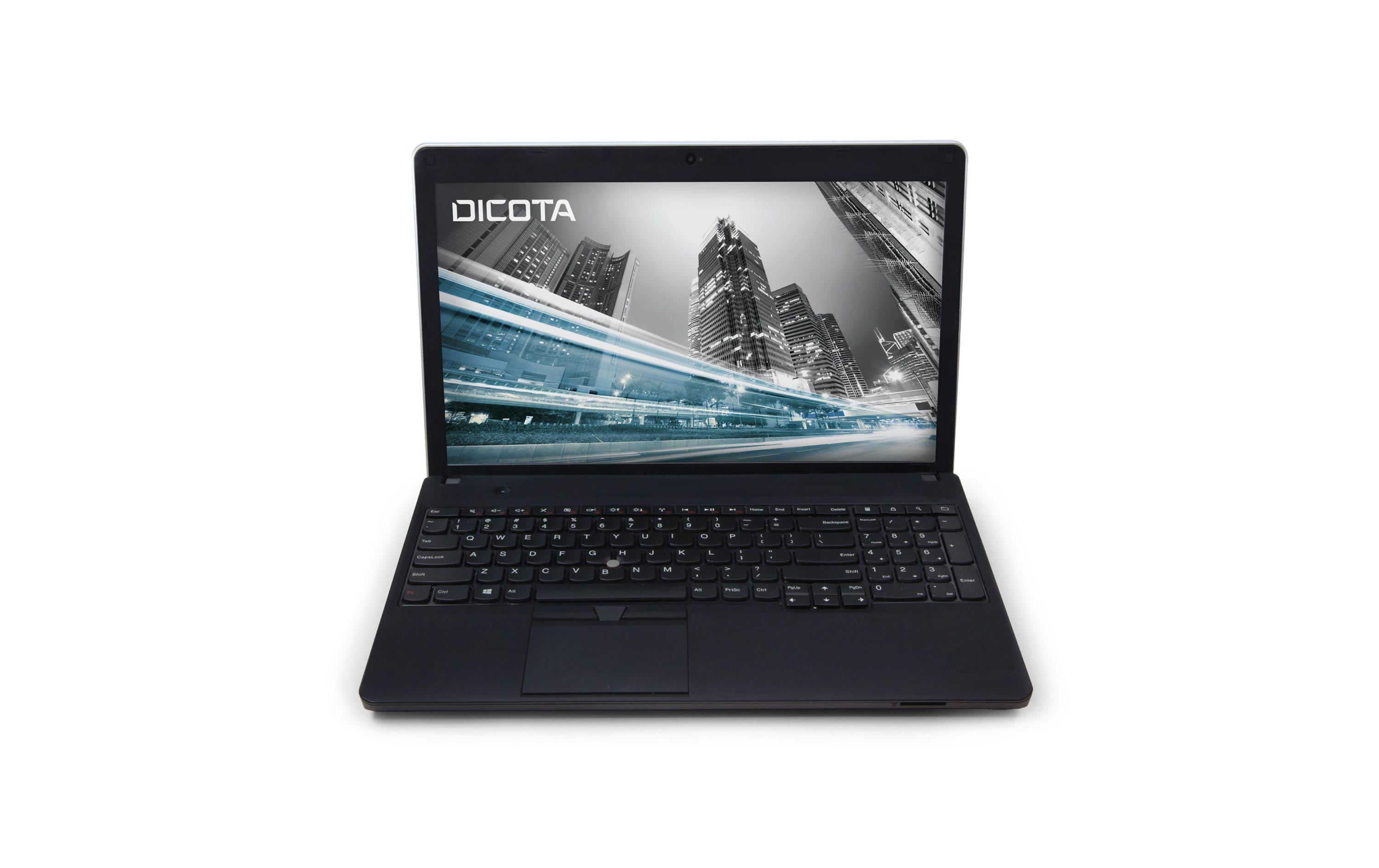 DICOTA - Blickschutzfilter für Notebook - 2-Wege - Halter/Klebepunkte - 33,8 cm Breitbild (13,3 Zoll Breitbild) - Schwarz