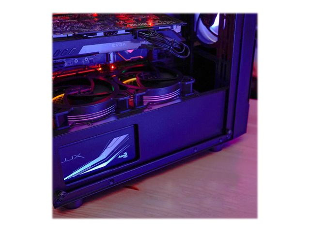 AeroCool Menace Saturn RGB - Tempered Glass Edition - Tower - ATX