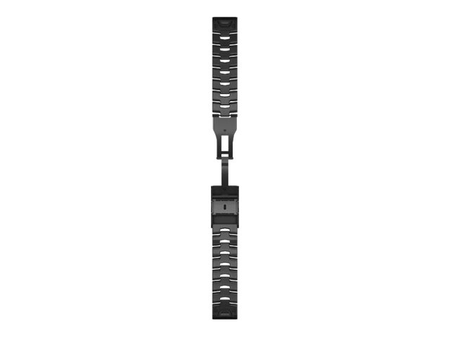 Garmin QuickFit - Uhrarmband für Smartwatch - Carbon Gray DLC - für D2; fenix 6; fenix 7; Forerunner 965; Instinct Solar