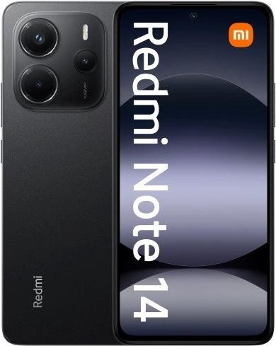 Xiaomi Redmi Note 14 - schwarz - 4G Smartphone - 128 GB - GSM