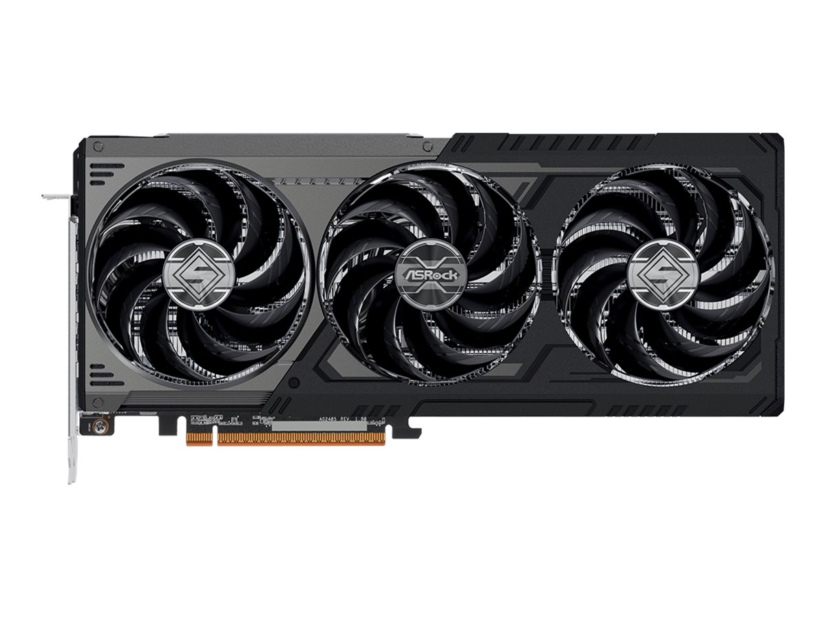 ASRock Steel Legend Radeon RX 9070 XT Dark 16GB - Grafikkarten - Radeon RX 9070 XT - 16 GB