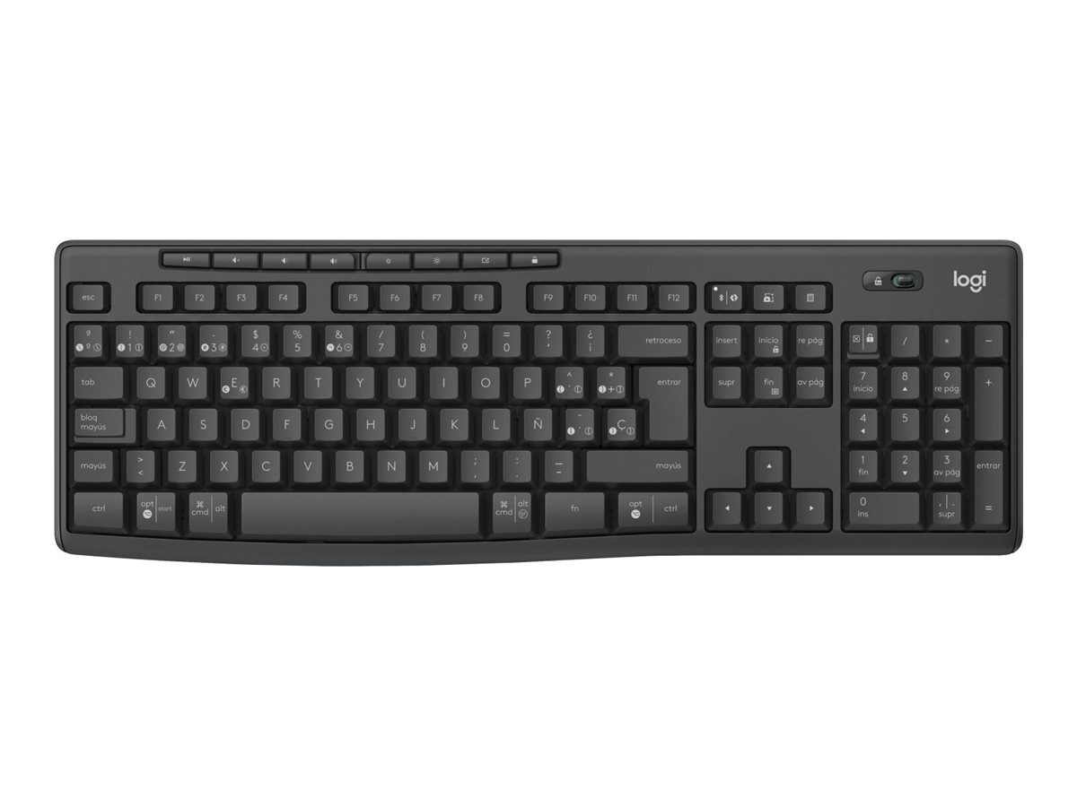 Logitech MK370 Combo for Business - Tastatur-und-Maus-Set - kabellos - Bluetooth LE - QWERTZ - Deutsch - Graphite