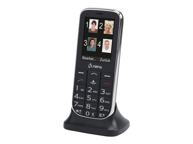 OLYMPIA Joy II - Schwarz - Feature Phone - GSM