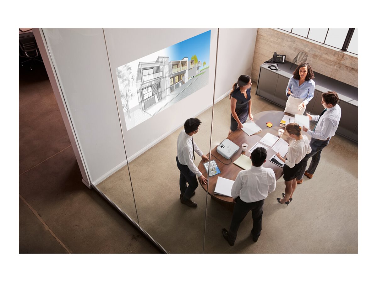 Epson EB-W53 - 3-LCD-Projektor - tragbar - weiß