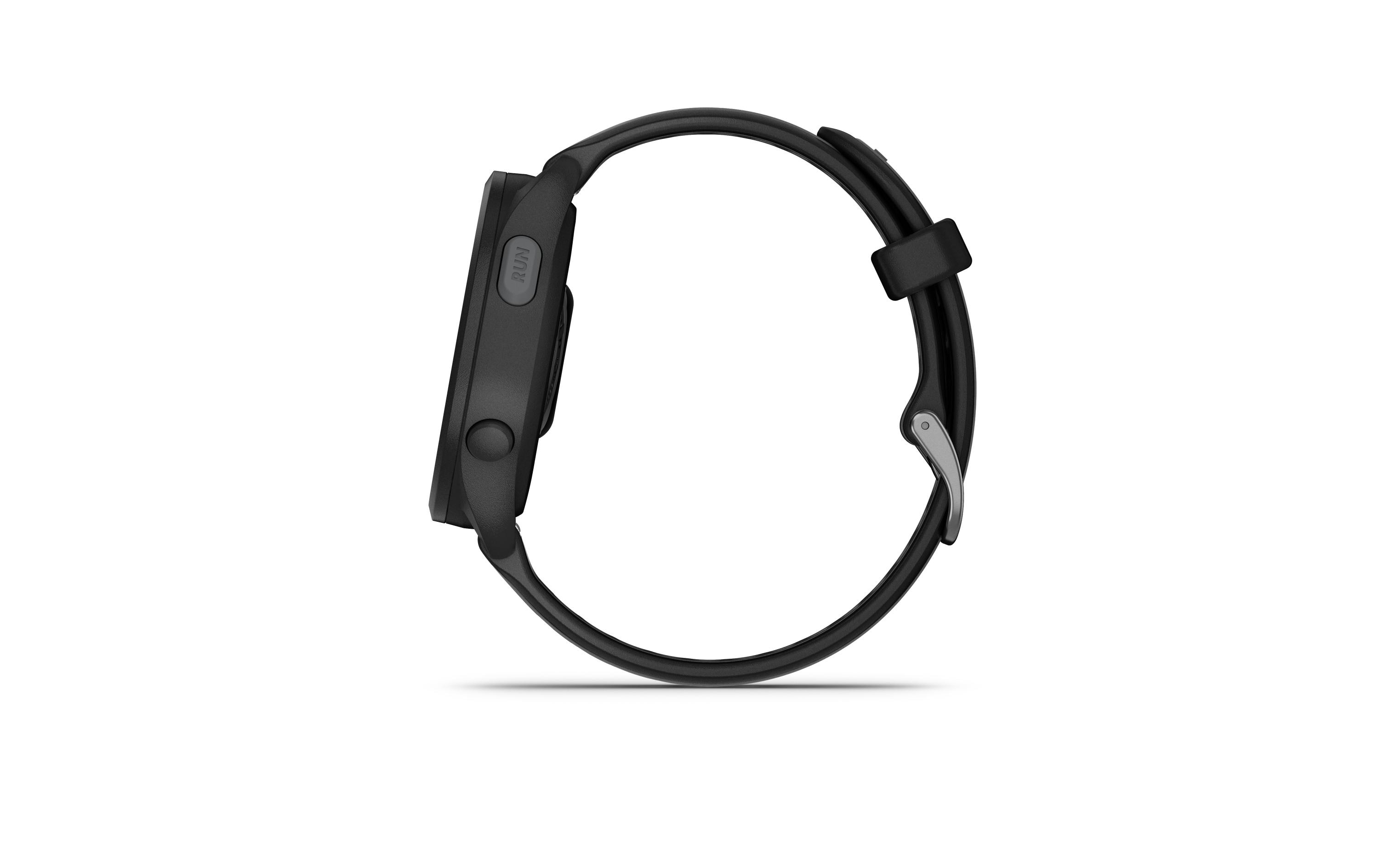 GARMIN Sportuhr Forerunner 165 Dunkelgrau/Schwarz