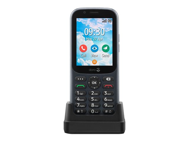 DORO 730X - Graphite - 4G Feature Phone - 1.3 GB - GSM