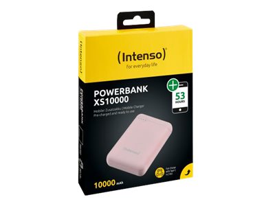 Intenso Powerbank XS10000 Powerbank - Li-Pol - USB
24 pin USB-C