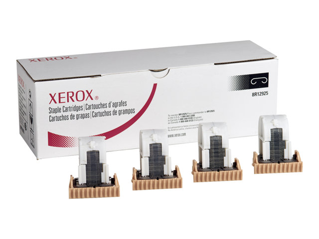 Xerox WorkCentre 7525/7530/7535/7545/7556 - Heftkartusche (Packung mit 4)