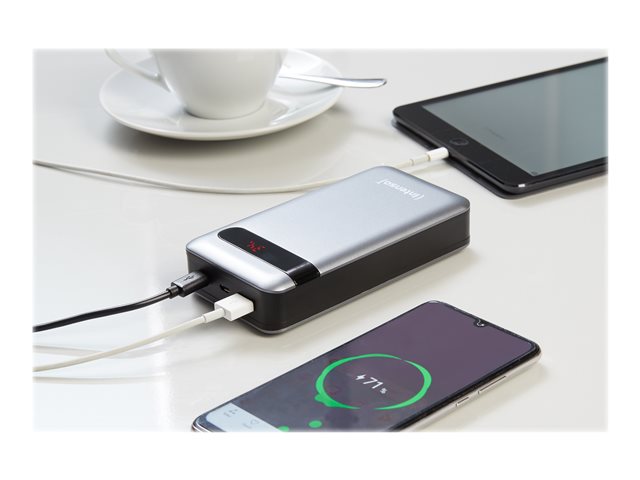 Intenso PD20000 Powerbank - Li-Pol - USB
24 pin USB-C