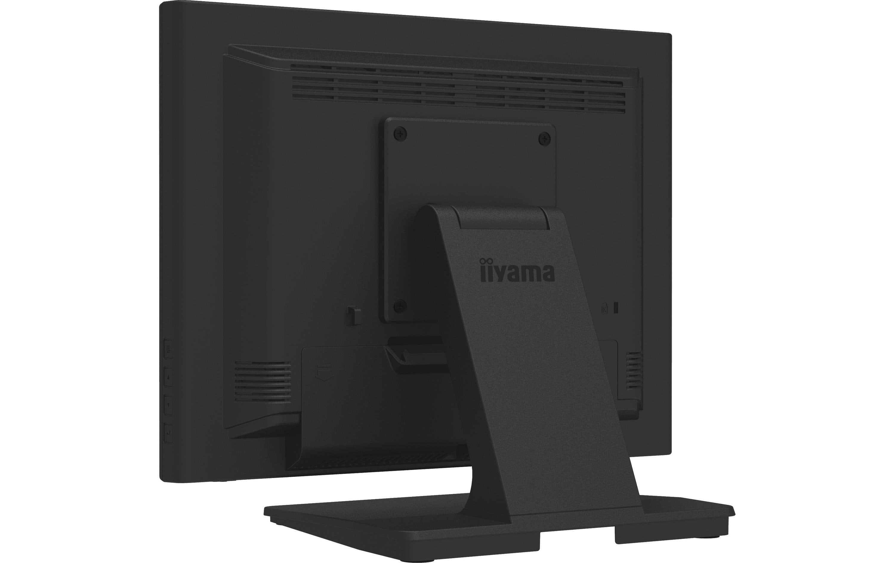 iiyama ProLite T1532MSC-B1S - LCD-Monitor - 38 cm (15") - Touchscreen - 1024 x 768 - TN - 350 cd/m² - 800:1 - 8 ms - HDMI, VGA, DisplayPort - Lautsprecher - Schwarz, Matte