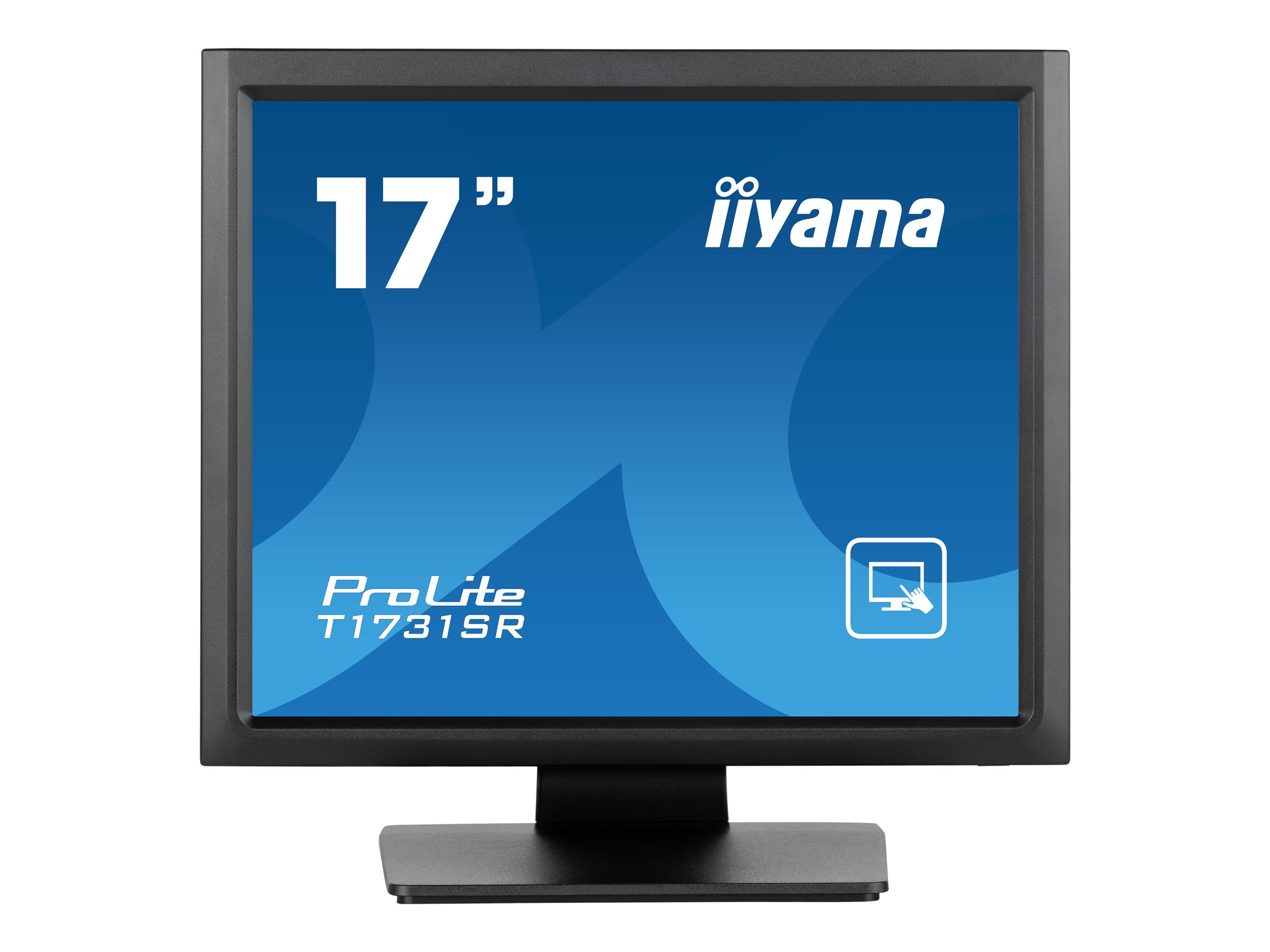 iiyama ProLite T1731SR-B1S - LED-Monitor - 43.2 cm (17") - Touchscreen - 1280 x 1024 - TN - 250 cd/m² - 1000:1 - 5 ms - HDMI, VGA, DisplayPort - Lautsprecher - Schwarz, Matte