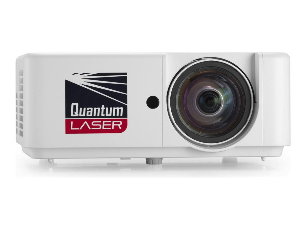 InFocus Quantum Laser Nemesis II IN1028ST - DLP-Projektor - Quantenlaser - tragbar - 4000 lm - Full HD (1920 x 1080) - 16:9 - 1080p - Short-Throw Fixed-Objektiv - LAN - weiß