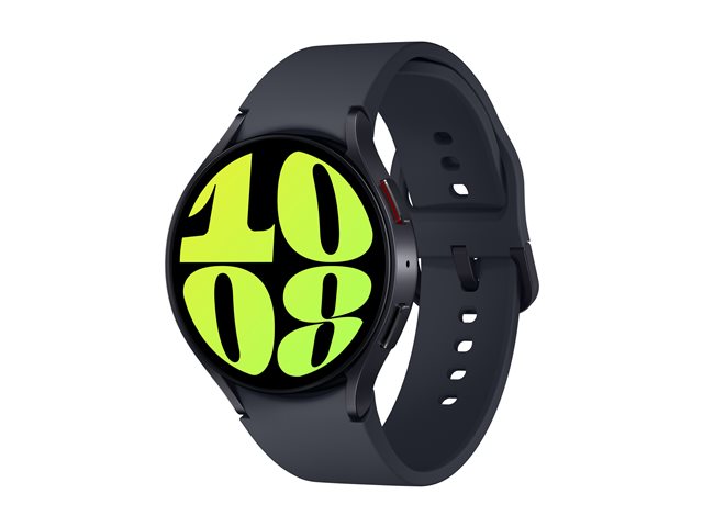 Samsung Galaxy Watch6 - 44 mm - intelligente Uhr - ohne Armband - Anzeige 3.73 cm (1.5") - 16 GB - LTE, NFC, Wi-Fi, Bluetooth - 4G - 33.3 g - Graphite (SM-R945FZKDDBT)