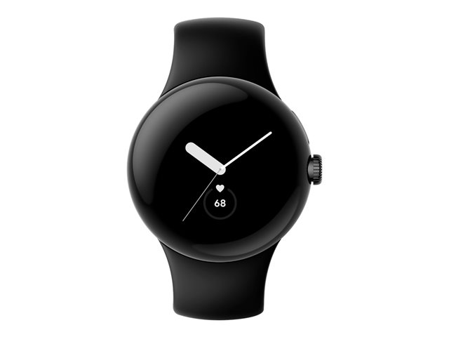 Google Pixel Watch - Mattschwarz - intelligente Uhr mit Band - Obsidian - 32 GB