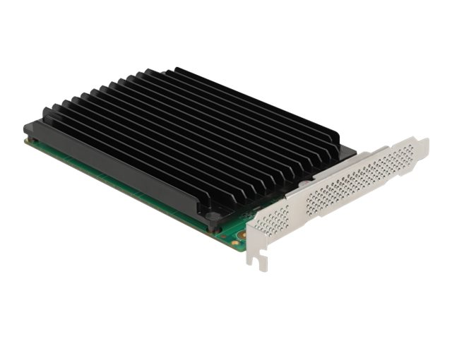 Delock PCI Express x16 Card to 4 x internal NVMe M.2 Key M - Bifurcation - Speicher-Controller - M.2 NVMe Card - PCIe 4.0 x16