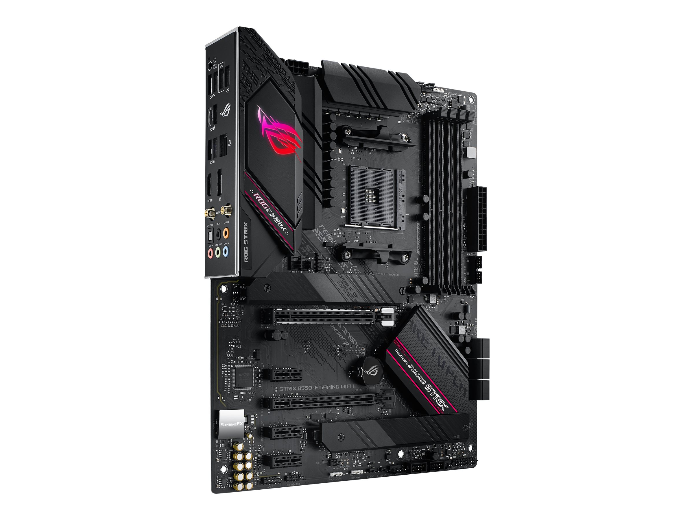 ASUS ROG STRIX B550-F GAMING WIFI II - Motherboard - ATX - Socket AM4 - AMD B550