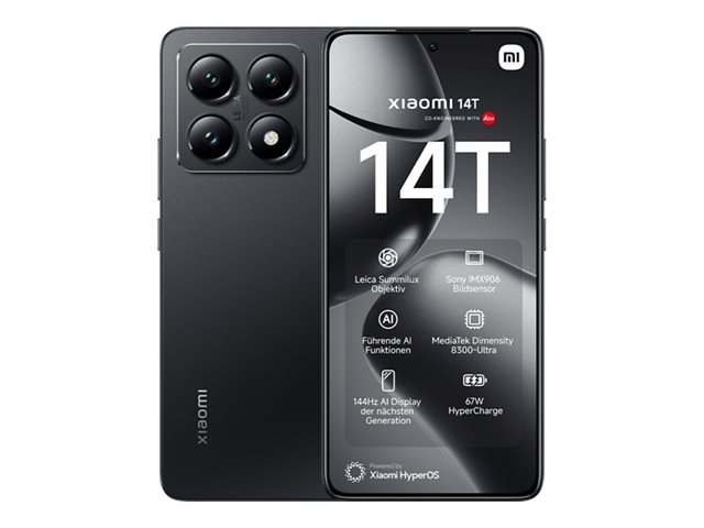 Xiaomi 14T - Titan Black - 5G Smartphone - 256 GB - GSM