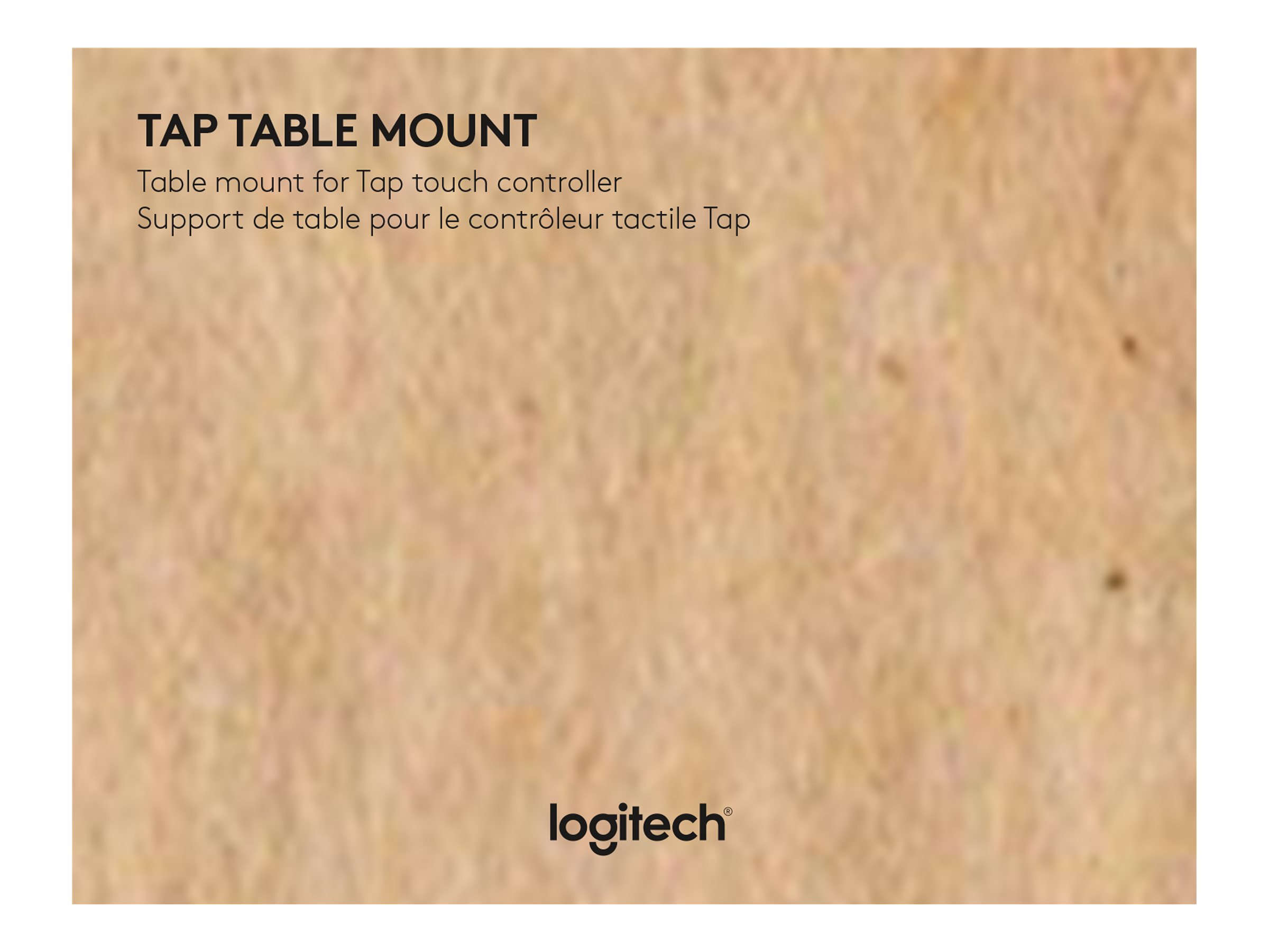 Logitech Tap Table Mount - Montagekit für Videokonferenz-Controller