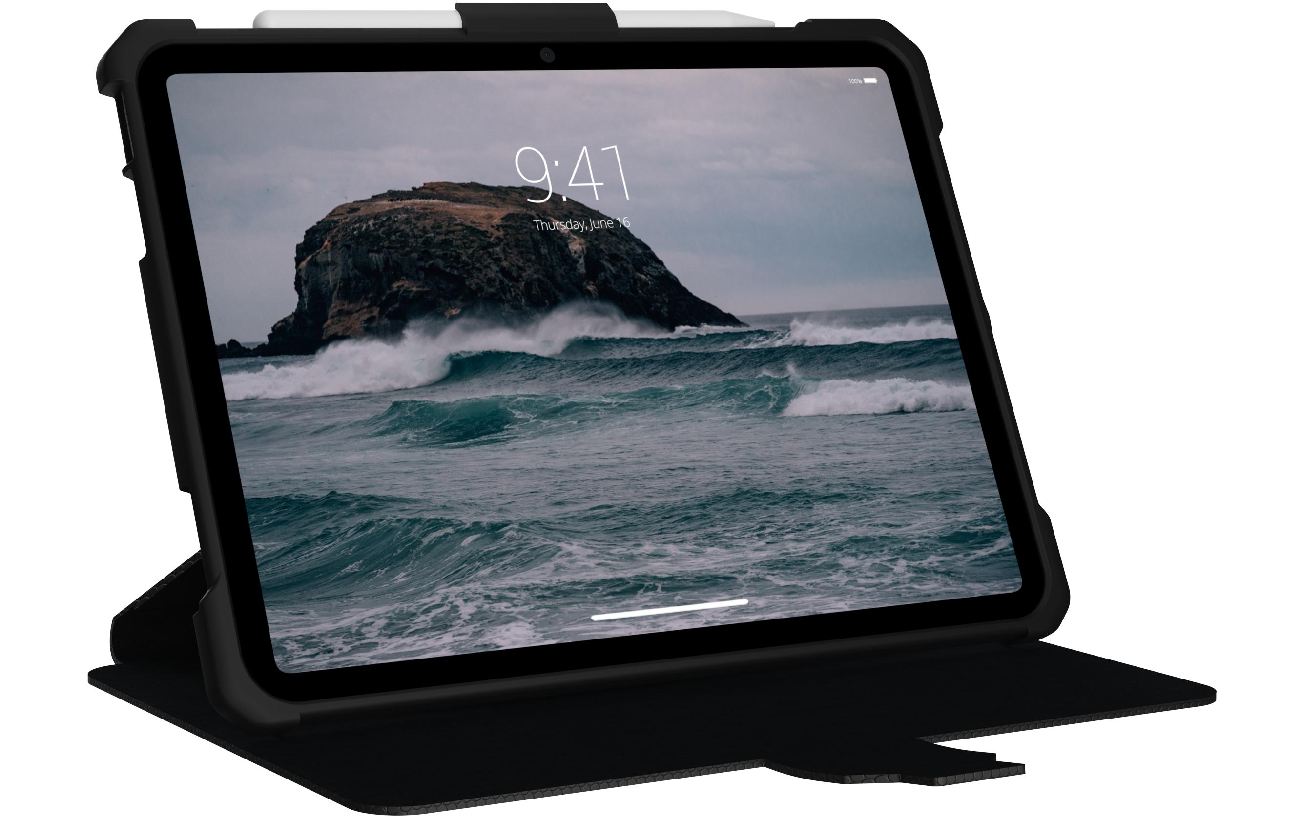 UAG Tablet Book Cover Metropolis iPad 10.9" (10th Gen.) Schwarz