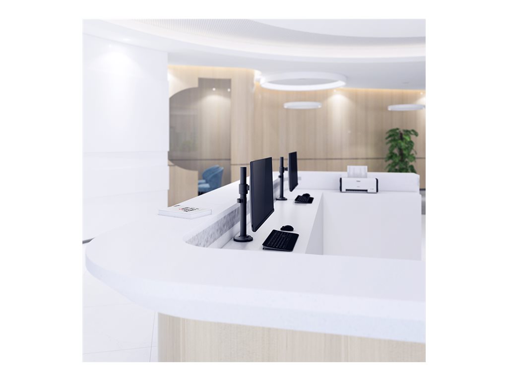 LogiLink Befestigungskit - Voll beweglich - für LCD-Display / Curved LCD-Display - Schwarz