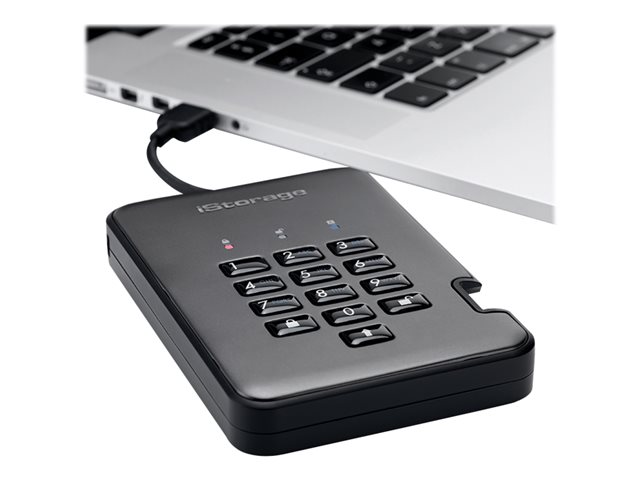 iStorage diskAshur PRO² - Festplatte - 2 TB - USB 3.1 - TAA-konform