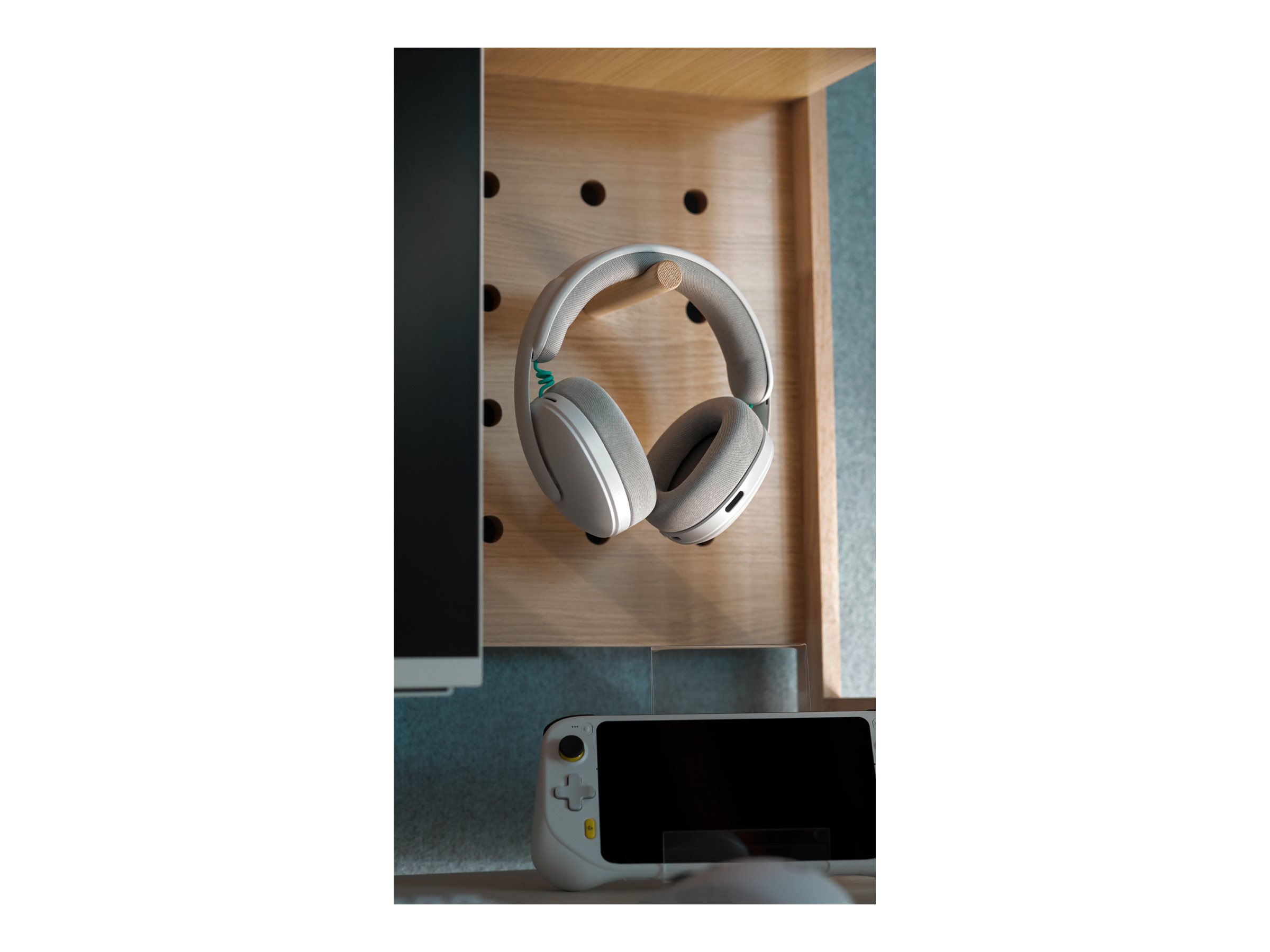 Logitech G325 LIGHTSPEED Gaming Headset kabellos weiß Bluetooth LIGHTSPEED 24h Akku