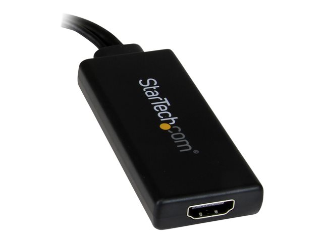 StarTech.com VGA-auf-HDMI-Adapter mit USB-Audio & -Stromversorgung - Mobiler VGA-auf-HDMI-Konverter - 1080p - Adapterkabel - HDMI/VGA/Audio/USB - 26 cm
