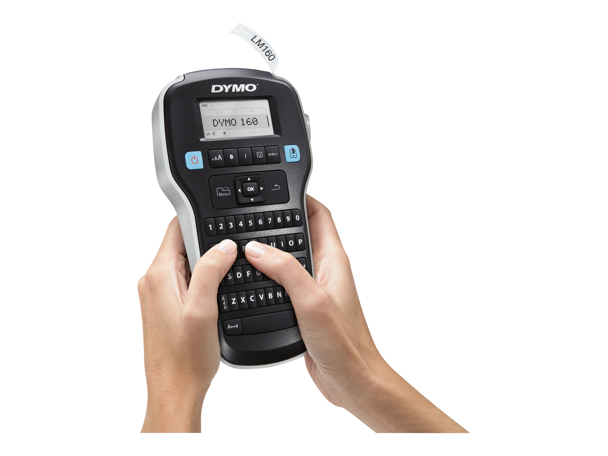 DYMO LabelMANAGER 160 - Beschriftungsgerät - s/w