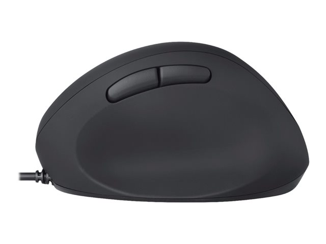 Perixx PERIMICE-519 - vertikale Maus - USB - Schwarz