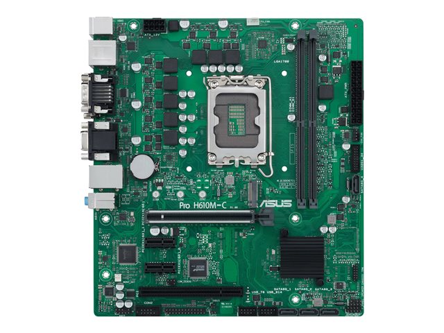 ASUS Pro H610M-C-CSM - Motherboard - micro ATX - LGA1700-Sockel - H610
