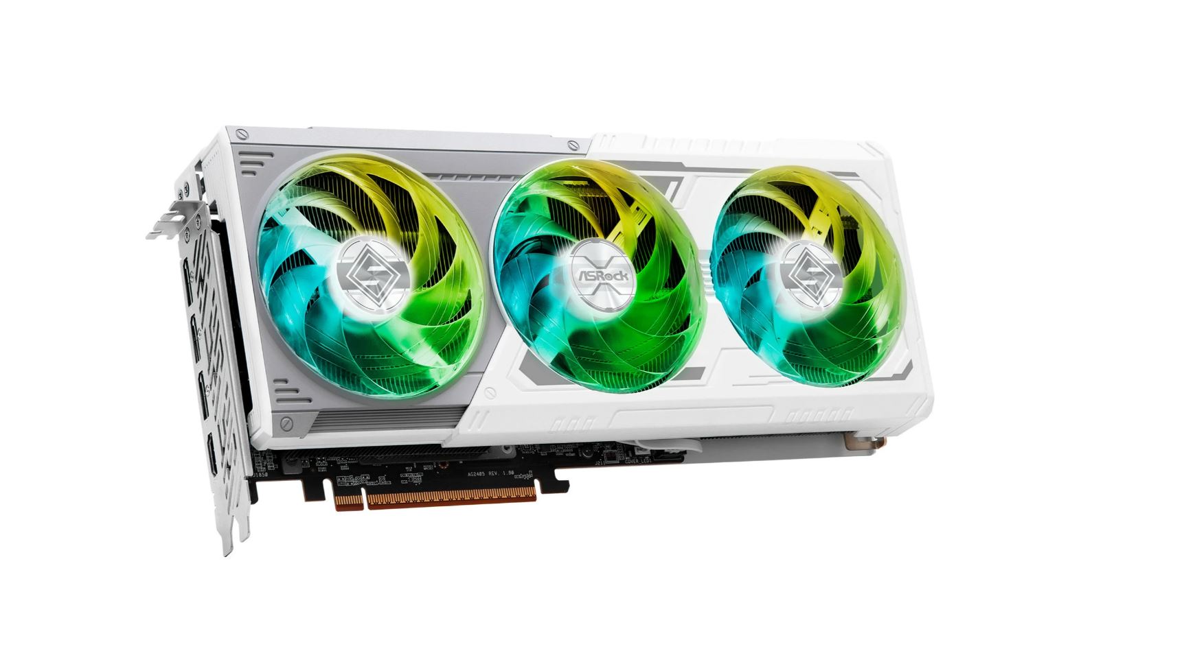 ASRock Radeon RX 9070 XT Steel Legend - 16GB GDDR6, 1x HDMI, 3x DP