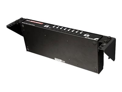 StarTech.com 4 HE 19 Zoll vertikale Wandmontage Rack Halterung aus Stahl - Schwarz - Halterung - 4U