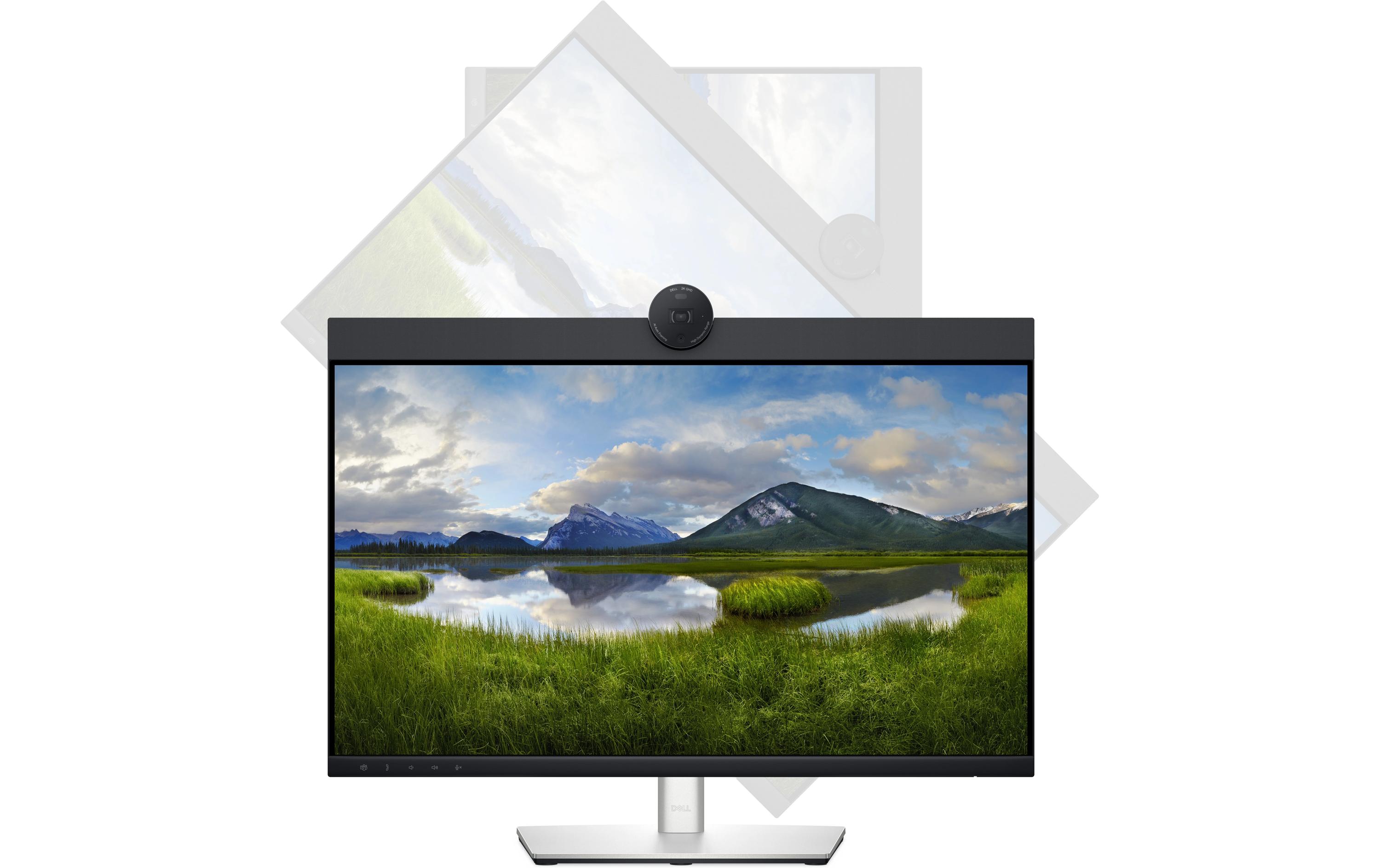 Dell 24 Video Conferencing Monitor P2424HEB - LED-Monitor - 61 cm (24") (23.8" sichtbar) - 1920 x 1080 Full HD (1080p) @ 60 Hz - IPS - 250 cd/m² - 1000:1 - 5 ms - HDMI, DisplayPort, USB-C - Lautsprecher - BTO 