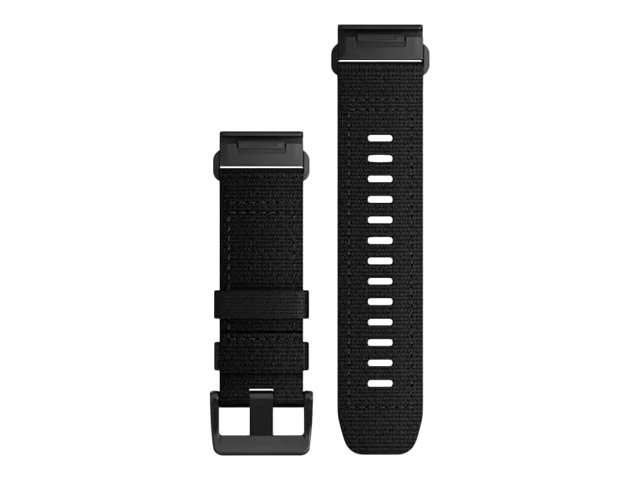 Garmin QuickFit - Uhrarmband für Smartwatch - Tactical Black - für D2; Descent Mk1; fenix 3, 5X; fenix 6X; tactix Charlie, Delta, Delta - Solar Edition