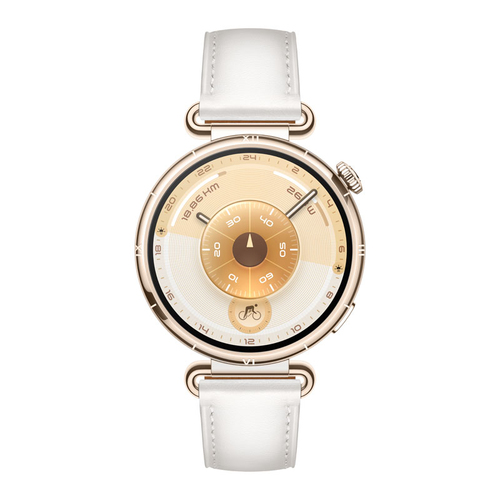 Huawei Watch GT6 Konsu-B19L White Composite Leather Str - Smart Watch