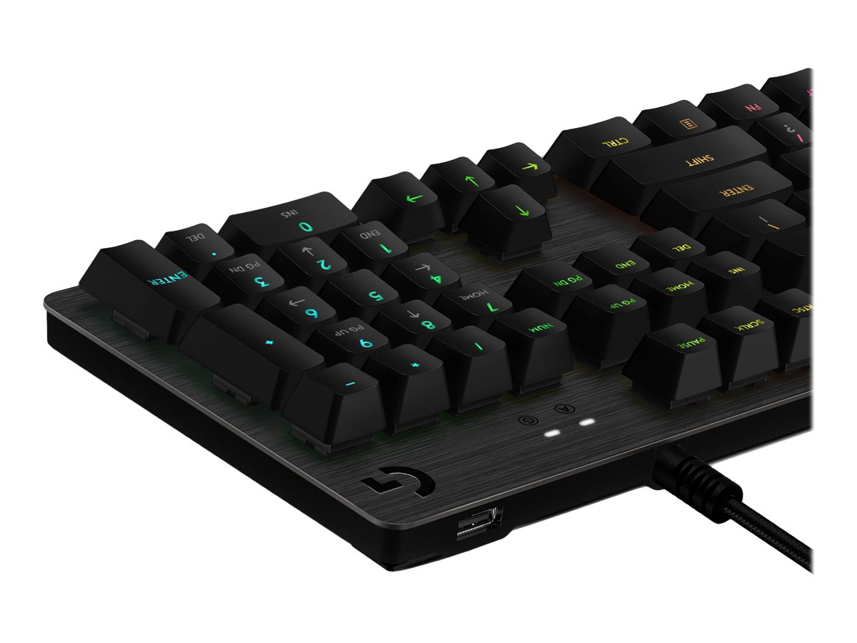 Logitech Gaming G512 - Tastatur - US International - Kohle Eingabegerät