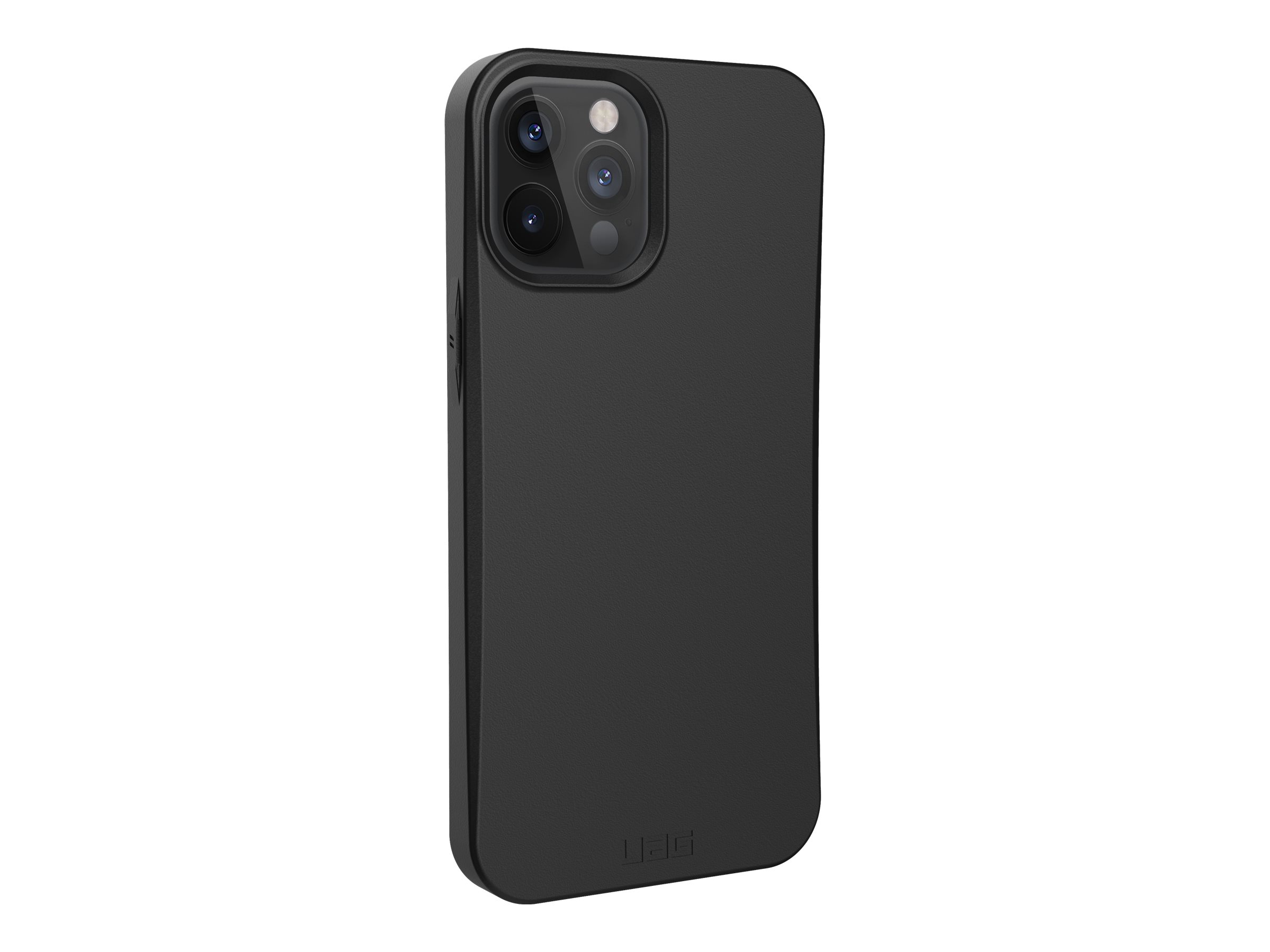 UAG Rugged Case for iPhone 12 Pro Max 5G [6.7-inch] - Outback Bio Black - hintere Abdeckung für Mobiltelefon