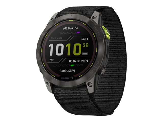 Garmin Enduro 2 Ja Sportuhr mit Riemen - schwarz - 32 GB