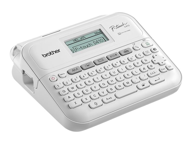 Brother P-Touch PT-D410VP - Beschriftungsgerät - s/w - Thermotransfer